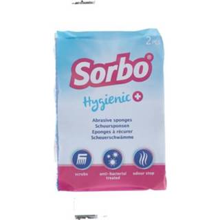 👉 Schuursponsje Sorbo Hygienic + schuursponsen 2 stuks 8712113591239