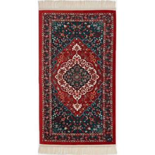 👉 Rood wit unisex Slowtide Haven Towel Strandhanddoek Donkerrood/Gebroken