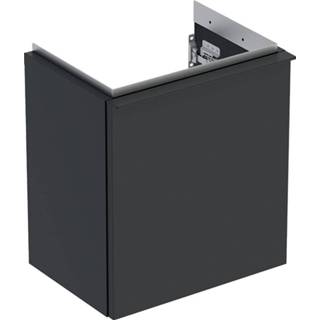 👉 Geberit iCon fonteinonderkast 1 deur rechts 37x28 cm, mat lava 4025410942180
