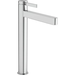 👉 Wastafelkraan chroom Hansgrohe Finoris highriser 260 pop-up plug 4059625334454