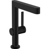 👉 Wastafel mengkraan mat zwart Hansgrohe Finoris wastafelmengkraan 1 - hendel 76060670 4059625336557