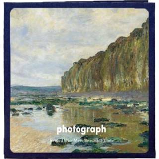 👉 Fotoalbum witte active Art Retro DIY geplakte film Familie Paar Herdenkings Grote Capaciteit Album, Kleur: 16 Inch Bouvier Cliff (40 kaart innerlijke pagina's)