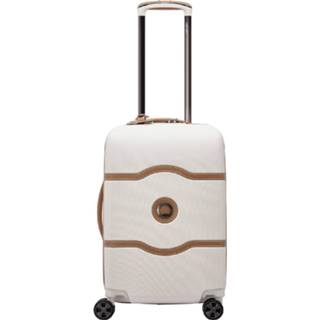 👉 Trolley polycarbonaat wit Delsey Chatelet Air 2.0 4 Wheel Cabin 55/35 angora Harde Koffer 3219110503708