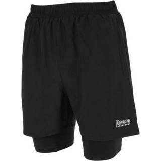 👉 S mannen zwart Individual Active Sports 2- in -1 Shorts 8718726831960