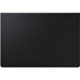 👉 Zwart kunstleder One Size unisex Book Cover Keyboard voor de Samsung Galaxy Tab S8 Plus / S7 FE 5G - 8806092259799