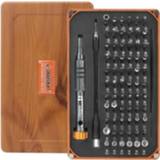 👉 Schroevendraaier hout active OBADUN 9801 68 in 1 Set Handleiding Batch Bril Hardware Reparatie Tool (Hout Grain Box)