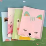 👉 Active 4 stks Student Stationery Folder Data Sheet, Specificatie: 40 pagina's (Willekeurige levering)