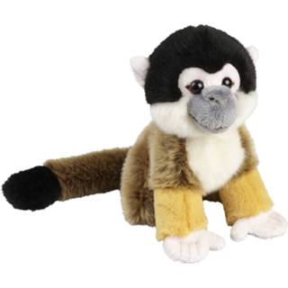 👉 Knuffel pluche active aapjes|bos|squirrel| dieren Squirrel aapje 18 cm