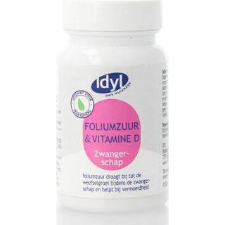 👉 Foliumzuur Idyl & Vitamine D 120tb 8717473123083