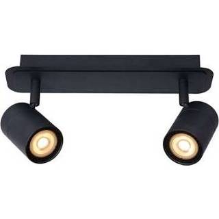 👉 Male zwart Lucide spot LED Lennert 2x5W 5411212262684