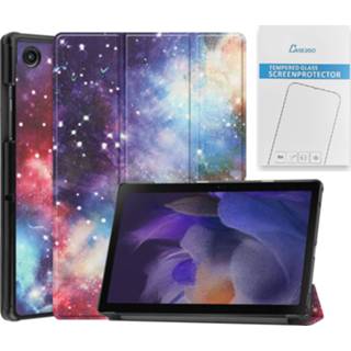 👉 Active Case2go - Tablet hoes&Screenprotector geschikt voor Samsung Galaxy Tab A8 10.5 Inch Auto Wake/Sleep functie 8719793174448