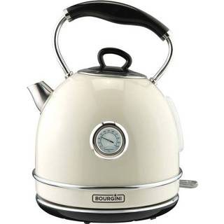 👉 Waterkoker active Bourgini Retro Thermo Kettle Cream - nostalgisch 6011615054078