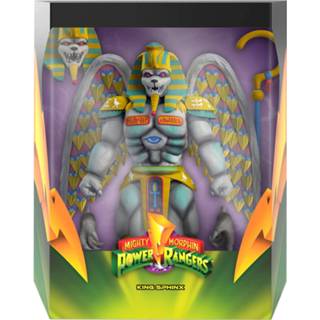 👉 Super7 Mighty Morphin Power Rangers ULTIMATES! Figure - King Sphinx 840049819344