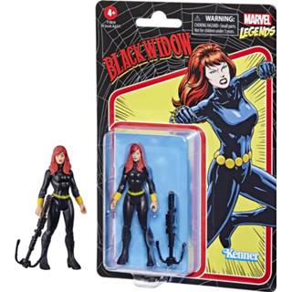 Zwart Hasbro Marvel Legends Series 3.75 Inch Retro Collection Black Widow Action Figure 5010993954506