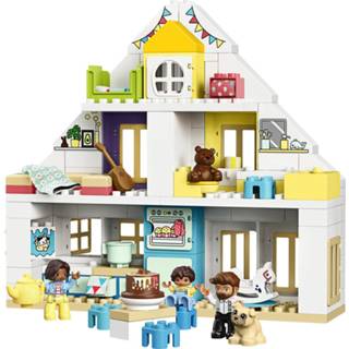 👉 Speelhuisje unisex LEGO DUPLO Stad: modulair speelhuis 3in1 bouwset (10929) 5702016618181