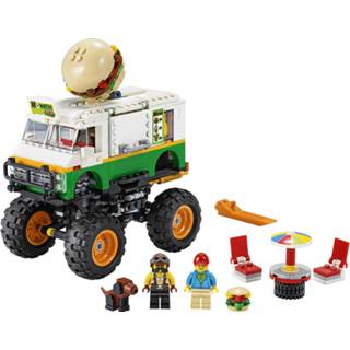 👉 Unisex LEGO Creator: 3in1 Monster Hamburger Truck Bouwset (31104) 5702016616309