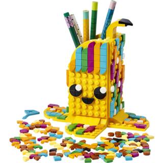 👉 Unisex kinderen LEGO DOTS: Cute Banana Pen Holder Crafts Set for Kids (41948) 5702017155715