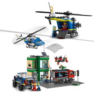 👉 Unisex LEGO City: Police Chase at the Bank Set with Trucks (60317) 5702017161921