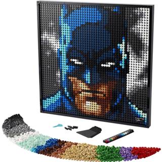 👉 Unisex LEGO Art Jim Lee Batman Collection Wall Decor Set (31205) 5702017153971