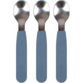 👉 Lepel blauw siliconen silicoon jongens Filibabba 3-pack, Powder 5712804013401