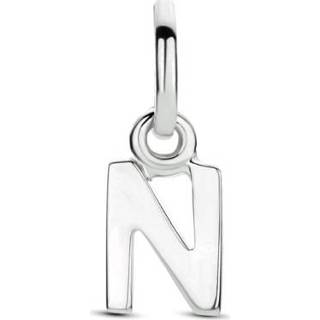 👉 Letterhanger zilver active Letter Hanger N | Massief 925