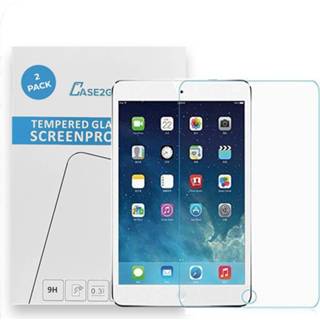 👉 Screenprotector transparant active Case2go - 2-pack geschikt voor Apple iPad 2,3& 4 8719793170099