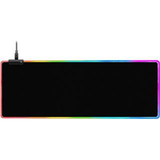 👉 Gaming muismat zwart active / Mousepad - RGB LED Verlichting Anti-Slip 800 x 300 4 MM 8719793165163