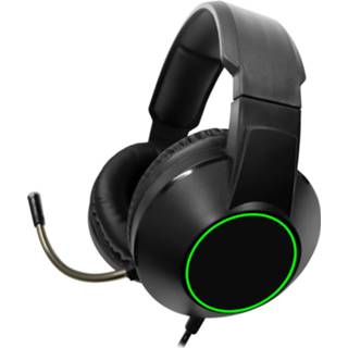 👉 Gaming headset zwart active met Microfoon geschikt voor Playstation 5, 4, XBOX ONE en Series - Bedraad 8719793163206