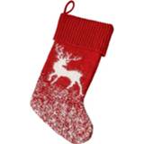 👉 Kerstboom active XD22172 Hanger Gift Bag Fluff Knit Kerst Sokken (ELK)