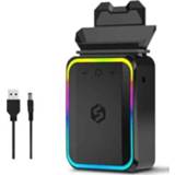 👉 Uitlaat active Suohuang Computer Notebook Radiator Zijzuigventilator Machine voor Lenovo / ASUS Dell laptops, Stijl: Kleurrijk -5V Upgrade-versie