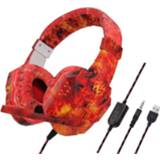 👉 Headset rood active Soja 830Pro verlichte gamingcomputer (flame rood)