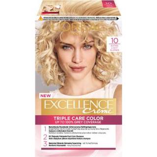 👉 L'Oreal Excellence Creme Hair Color 10 Extra Light Blonde 1 st 8710678024094
