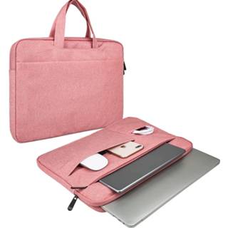 👉 Laptoptas roze active Case2go - 15.6 inch Spatwaterdicht Met Handvat 8719793109242