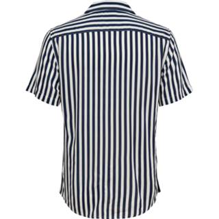 👉 Overhemd viscose s mannen blauw 5713771122424