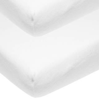 👉 Jersey hoeslaken Meyco 50 x 90 cm 2 Stuks