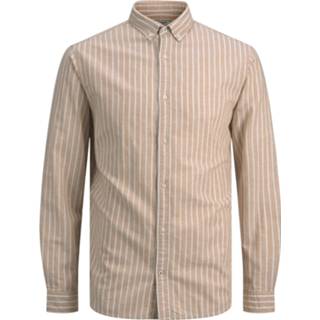 👉 Overhemd katoen jongens bruin 5715210779497