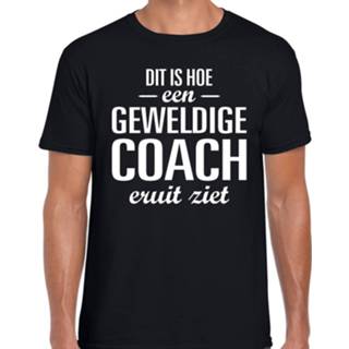 👉 Shirt active voetballen mannen zwart Dit is hoe een geweldige coach eruit ziet cadeau t-shirt heren