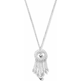 👉 Halsketting zilver active Collier met Hartjes en Bolletjes van Gerhodineerd