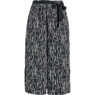 👉 Stoffen broek vrouwen s wit zwart Jawbreaker - Scattered Stripes Culottes broeken 5056290482151