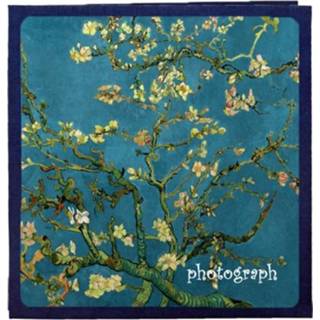 👉 Fotoalbum witte active Retro art diy handgemaakte zelfklevende film album, kleur: 18 inch abrikozenbloesem (40 kaart innerlijke pagina's)