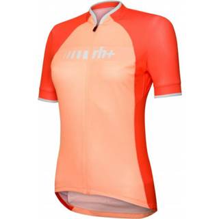 👉 RH+ BIKE - Women's Prime Jersey - Fietsshirt maat XL, beige/rood