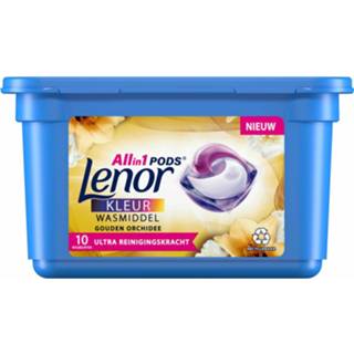 👉 Wasmiddel gouden active 6x Lenor All-in-1 Pods Orchidee 10 stuks 8006540552605