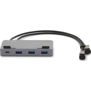 👉 Active grijs aluminium LMP - USB-C HUB Dock ProStand 4K 7 Poorten Space Grey 7640113434212