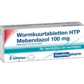 Active Healthypharm Wormkuur/mebendazol 6 tabletten 8714632081796