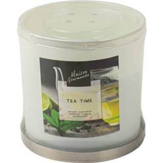 👉 Geurkaars ø10x10cm Tea Time 8712628457242