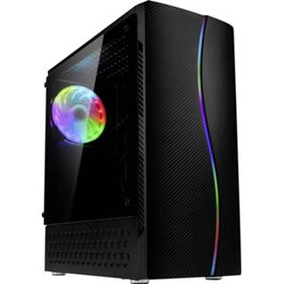 Zwart Kolink Inspire K5 ARGB Midi-Tower - schwarz Window PC-behuizing, Gaming-behuizing 5999094004368