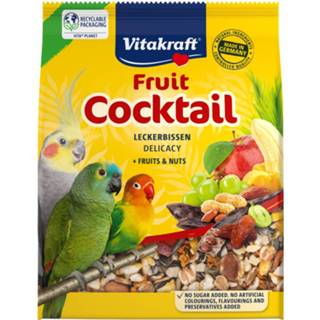 👉 Fruitcocktail active Vitakraft Fruit Cocktail Valkparkiet-Agapornide 250 gram 4008239586643