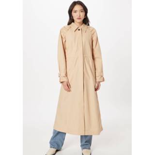 👉 Katoen XS vrouwen beige Tussenmantel 'Ferdy' 5056423340440