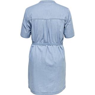 👉 Blousejurk denim vrouwen blauw 'Damia' 5715216749319
