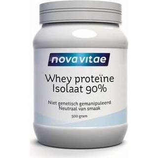 👉 Nova Vitae Whey proteine isolaat 90% 500g 8717473104365